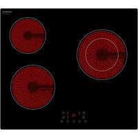 Piano cottura OCEANIC in ceramica a 3 zone - 5200W - larghezza 60 cm