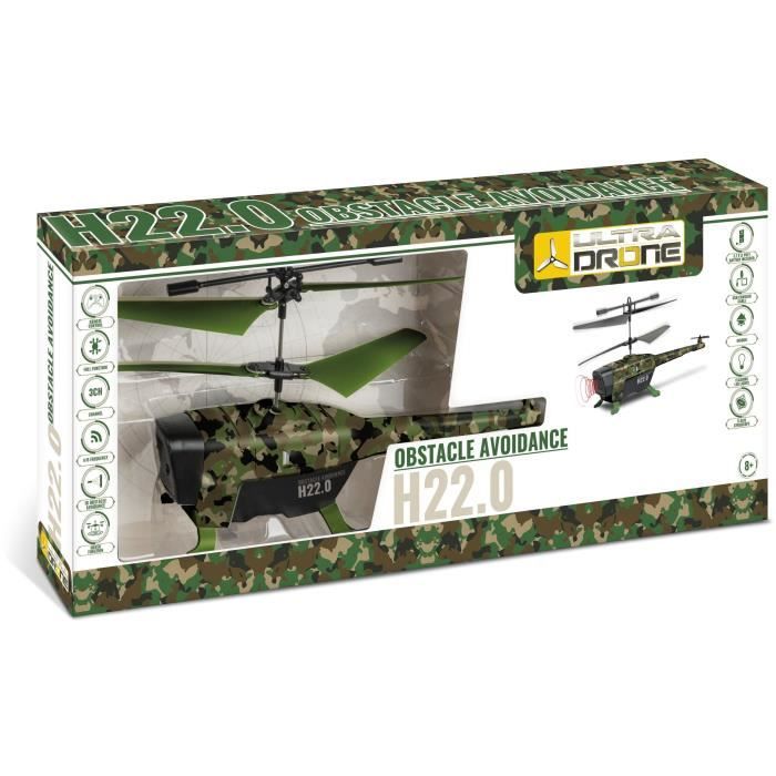 Drone radiocomandato - MONDO MOTORS - Ultradrone H22.0 R/C per evitare gli ostacoli (22 cm)