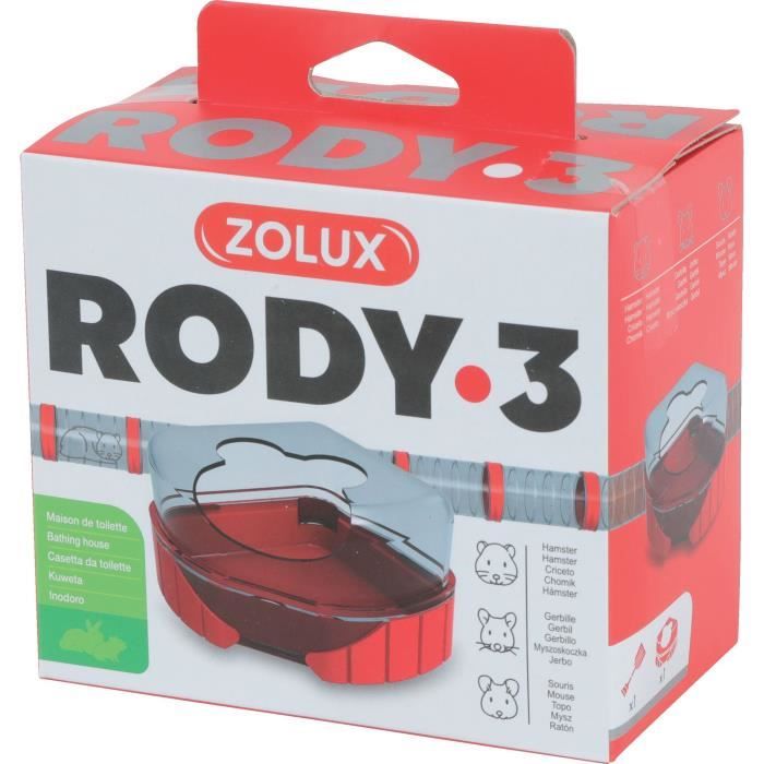 Lettiera per gabbia Rody3 - ZOLUX - Rodylounge - Per piccoli roditori - Grenadine