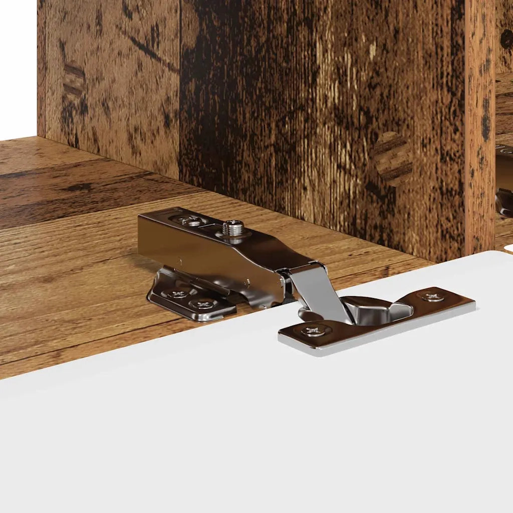 Mobile TV da parete Legno vecchio 98 x 31 x 29,5 cm 892245