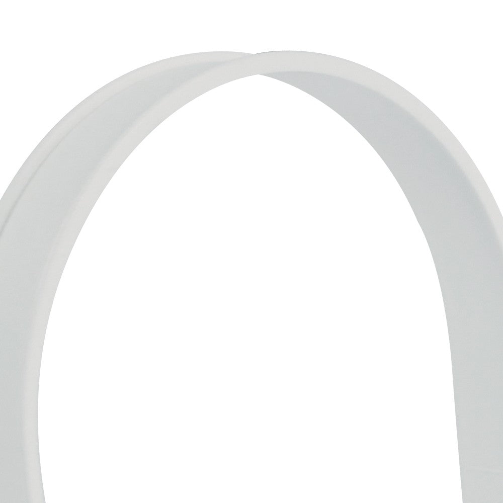 Collare circolare 100mm bianco per cappe