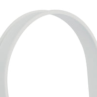 Collare circolare 100mm bianco per cappe