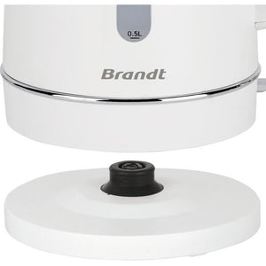 Bollitore - BRANDT - BO1702W - 1,7 L - Base 360 - Bianco