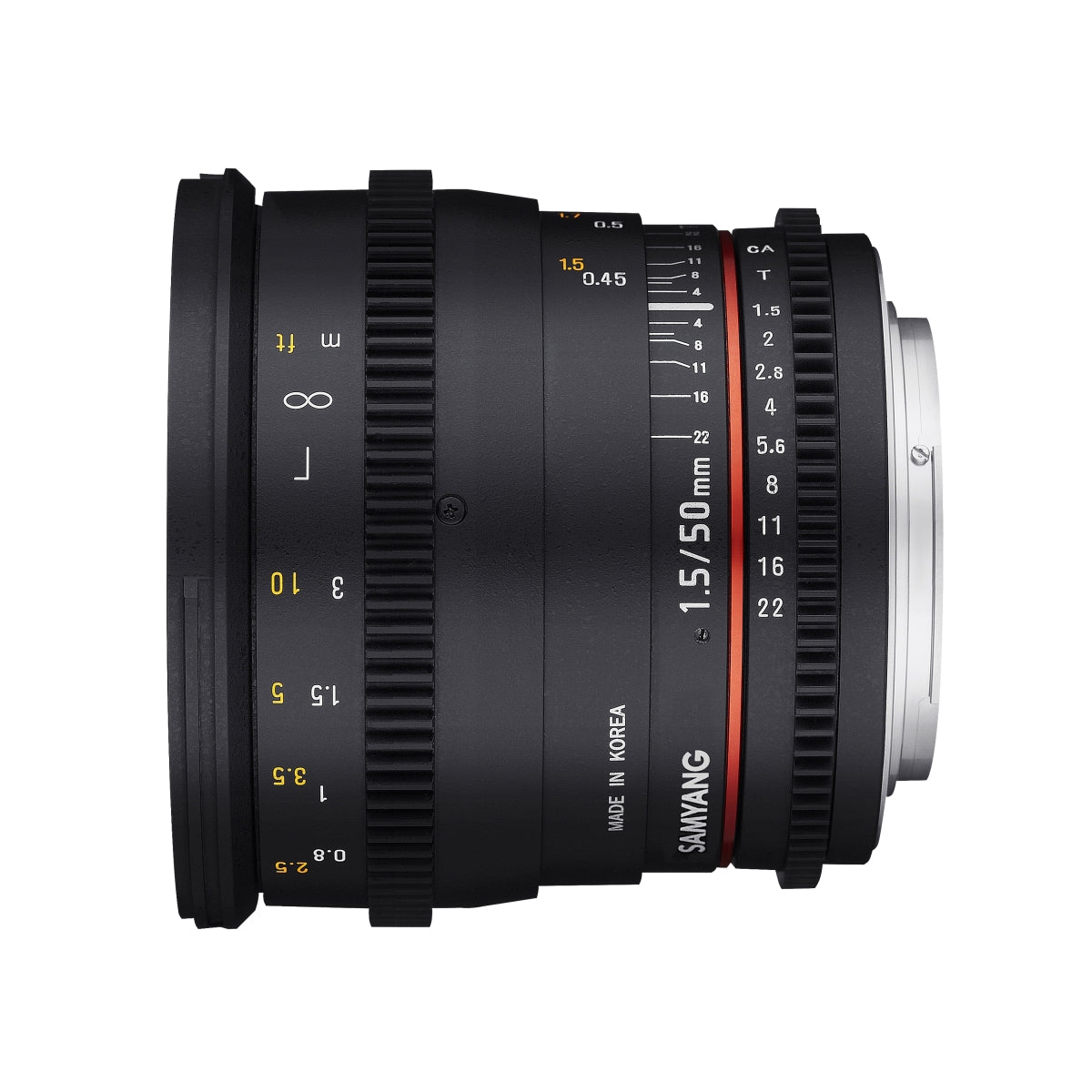 MF 50 mm T1.5 Obiettivo video DSLR MFT per fotocamere full-frame e APS-C con apertura continua e soft focus Per riprese professionali