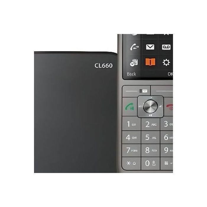 Telefono fisso GIGASET CL 660 Antracite