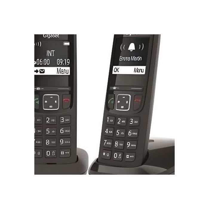 Telefono fisso GIGASET AS690 Duo Bianco