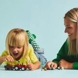 LEGO City 60461 Trattore agricolo rosso con rimorchio e pecora - Gioco per bambini dai 4 anni