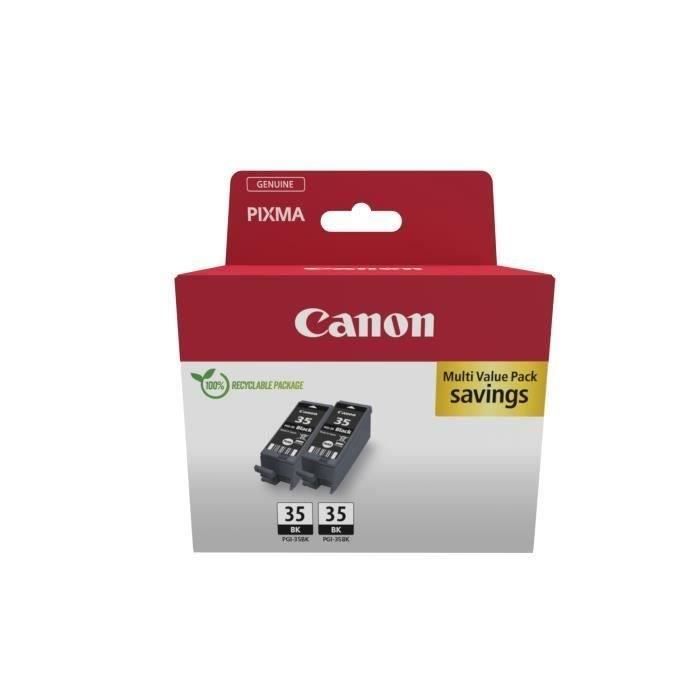 Confezione da 2 cartucce d'inchiostro nero - CANON - PGI-35 - Per PIXMA iP100/iP110/TR150