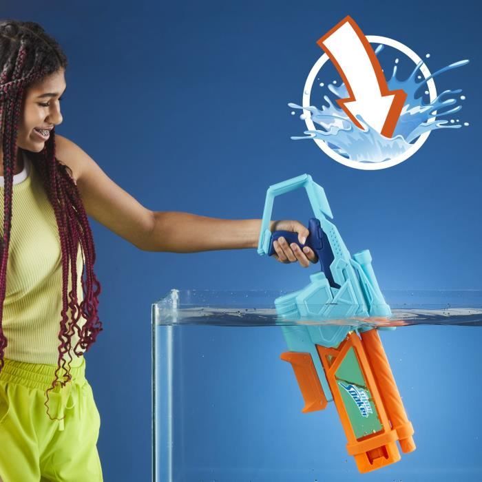 Blaster ad acqua Nerf Super Soaker Mega Dunk-Fill