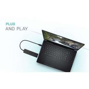 HUB USB-C I-TEC con 4 Porte USB 3.0 con Cavo Integrato 20cm