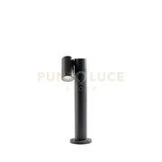 GES1120- PALETTO IN ALLUMINIO 1 LUCE ATTACCO GU10 ANTRACITE IP65 H.45CM