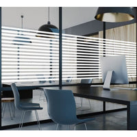 Pellicola adesiva per vetri - EASY PROTEC - 100 x 90 cm - Tenda veneziana