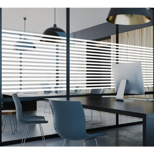 Pellicola adesiva per vetri - EASY PROTEC - 100 x 90 cm - Tenda veneziana