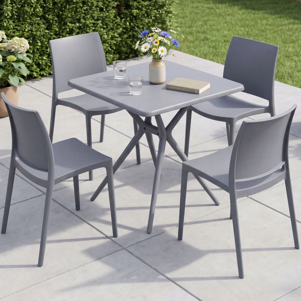 Gartenmцbel-Set Amino mit 4 Stьhlen
