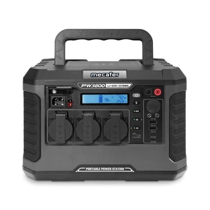 Stazione energetica MECAFER 3600W - PW3600
