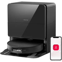 ROBOROCK Saros 10 Nero - Robot aspirapolvere - 22.000 Pa - DuoDivide Anti-groviglio - Design ultrasottile - Spazzola FlexiArm