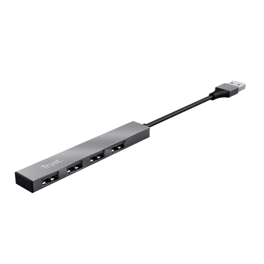 HUB TRUST Halyx Mini 4 Port USB Allumini