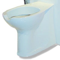 Parete attrezzata h60 cm con vaso a terra, miscelatore e doccetta