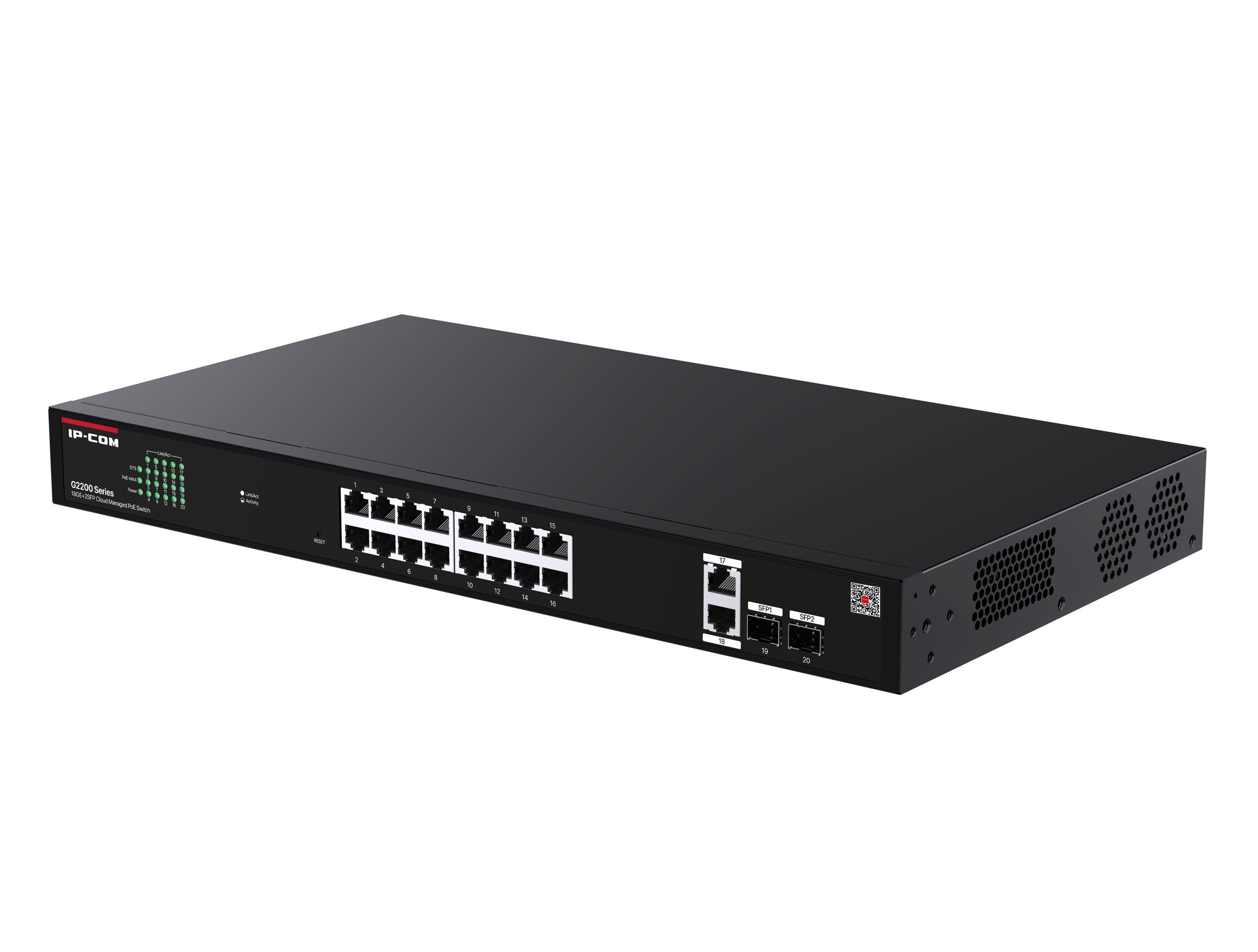 Switch PoE 18GE+2SFP Porte Cloud Managed, G2220P-16