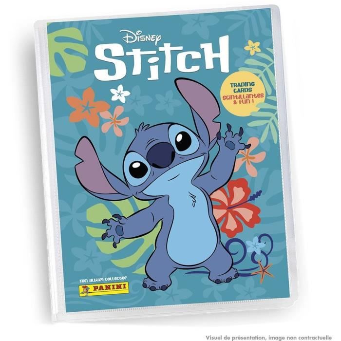 Starter pack collezione - PANINI - STITCH TC - 1 raccoglitore + 2 tasche - 12 carte + 1 carta EL