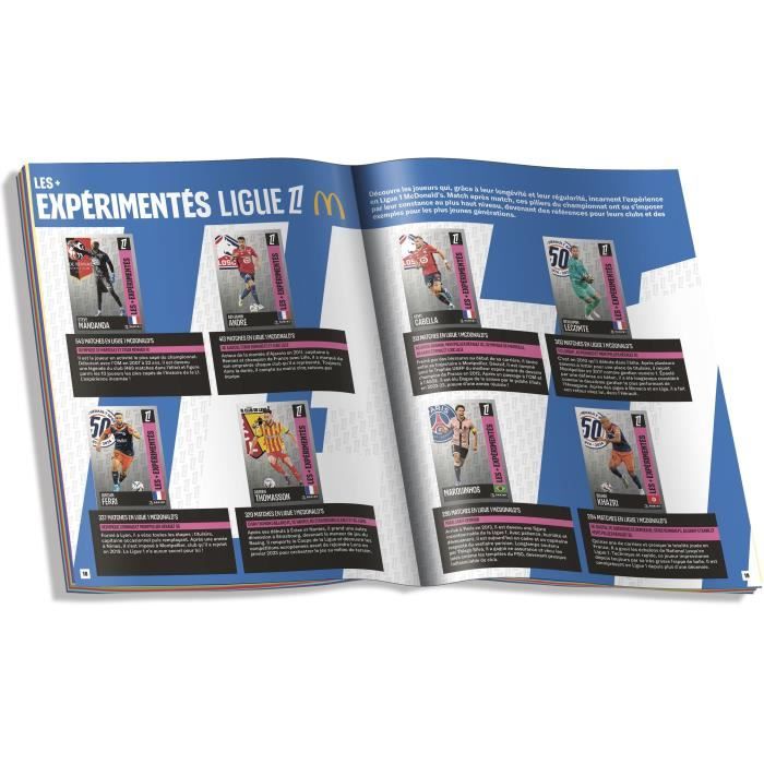 Starter Pack - PANINI - Calcio Ligue 1 2024-2025 - McDonald's - Album - 2 bustine - 1 omaggio