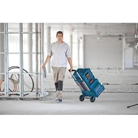 Mobility Bosch Professional Carrello manuale da trasporto pieghevole per L-Boxx, portata a pavimento 125 kg - 1600A001SA