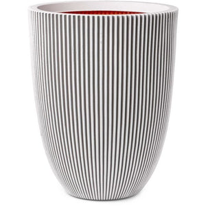 Vaso Capi Elegante Groove 46x58 cm Avorio 445499