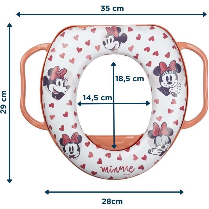 RIDUTTORE WC COMFORT CON MANICI MINNIE