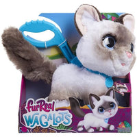 Giocattolo interattivo - FURREAL FRIENDS - Big Walking Kitten 23 cm - Animale interattivo con guinzaglio
