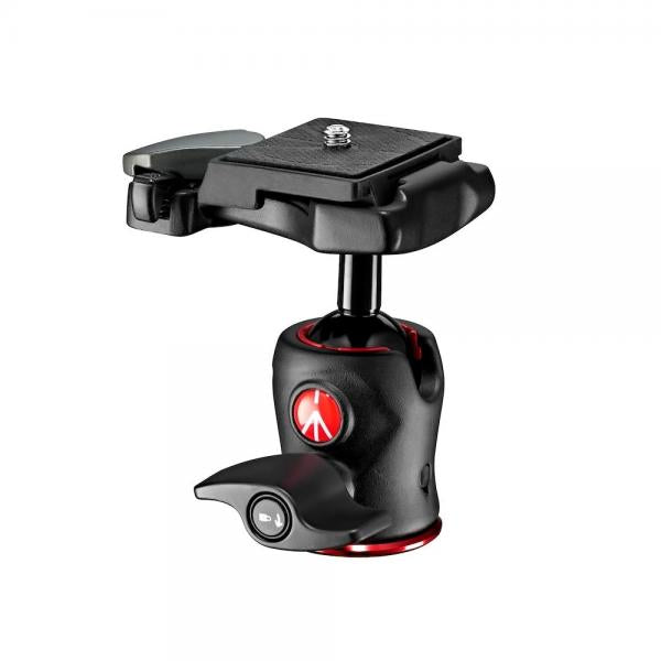 Manfrotto MH490-BH testa per treppiede Nero Alluminio 1/4'' Palla
