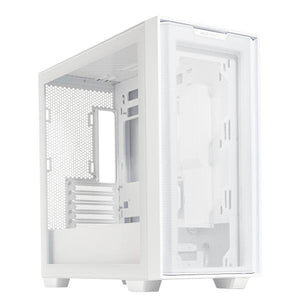Asus A21 Bianco e' un Case ini Tower con supporto per schede madri miniITX e mATX Compatibile con Schede Madri BTF