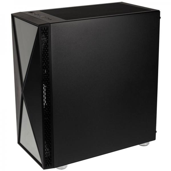Kolink Void X e' un case middle tower con una ventola da 120mm ARGB inclusa e paratia frontale in vetro