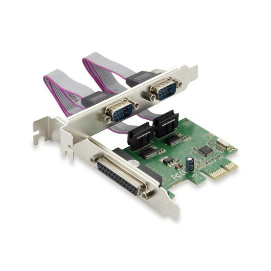 Controller adattatore Conceptronic SPC01G - 3-Porte - Seriale + Parallela PCIe Card - DB25 Parallela - DB9 RS232 Seriale
