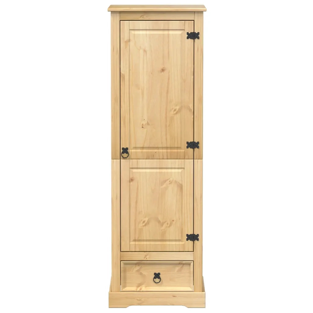 Armadio Corona 55x50x170 cm in Legno Massello di Pino 4002766