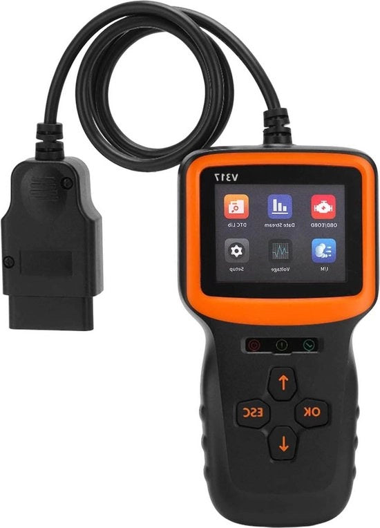 Scrittore di Codici OBD2 V317 V1.5 Display ABS Lettore di Codici Analizzatore per Veicoli - Scrittore di Codici Auto Universale di Diagnosi