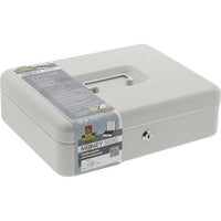 Portamonete - BURG WACHTER - Money 5030 Grigio Chiaro - Apertura con chiave, acciaio grigio chiaro