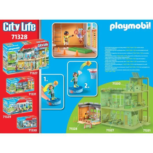PLAYMOBIL 71328 Palazzetto dello sport - Vita cittadina - Scuola - Amore per imparare Mondo scolastico