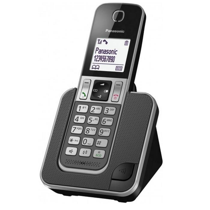 Panasonic KX-TGD310FRG Telefono cordless solo senza segreteria nera