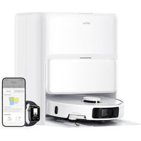 MOVA P50 Ultra - Robot aspirapolvere con stazione di ricarica - 19.000 Pa - Pulizia dagli angoli ai bordi