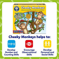 Orchard Toys Cheeky Monkeys è un gioco di fortuna