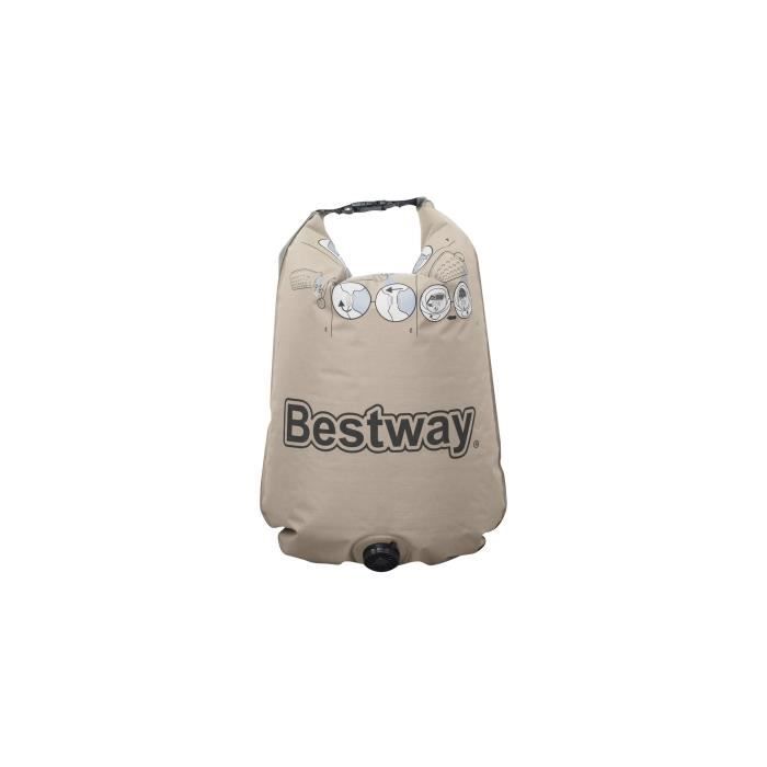 Materasso matrimoniale Bestway Roll & Relax 203x183x22 cm Gonfiabile e Campeggio 67703