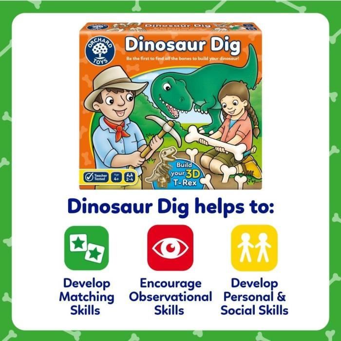 Dinosaur Dig - Gioco della lotteria - FRUTTETO