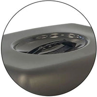 Design per animali domestici Casa igienica samba - 56 x 40 x 39 cm - bianco e nero - per gatti