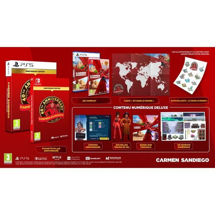 Carmen Sandiego 40th Anniversary Edition - Gioco PS5
