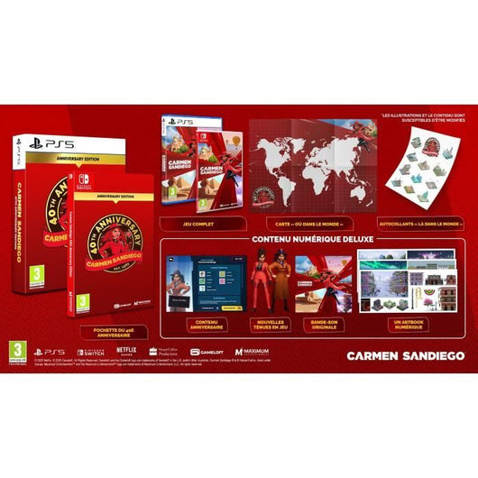Carmen Sandiego 40th Anniversary Edition - Gioco per Nintendo Switch