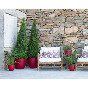 CAPRI CAMPANA VASO 35CM ANTRACITE