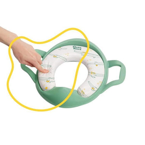 Badabulle Comfort riduttore WC con maniglie, antiscivolo e universale