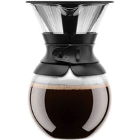A over - caffettiera bodum, filtro per mesh in acciaio inossidabile permanente, 1,0 L, 8 tazze