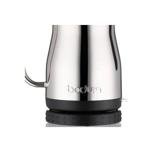 BODUM - BISTRO Bollitore elettrico con beccuccio lungo, 1.200 W, 1,0 l, acciaio inox