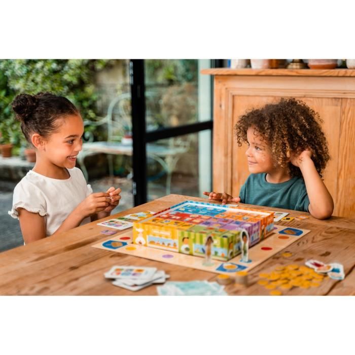 Gioco da tavolo - NATHAN - Lo compro - Gioco di corse con 6 negozi, 15 da spendere